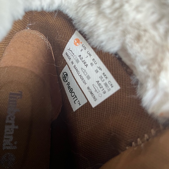 Timberland Courmayeur Valley 6-Inch Faux Fur Lined Waterproof womens Boot - Picture 9 of 12